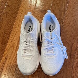 Asics White Athletic Shoes